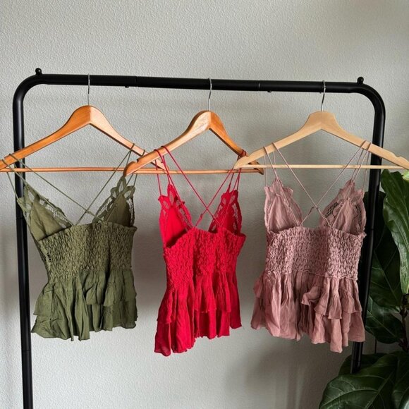 Free People Adella Cami Top Bundle Size XS NWT - Picture 4 of 7